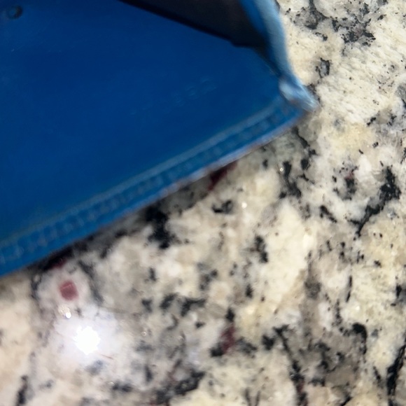 LV Blue Epi Double Snap Wallet - Picture 12 of 13